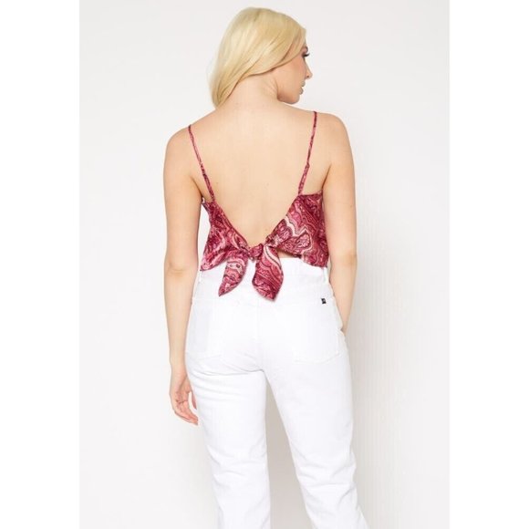 PLEIONE MULTI PRINTED SEXY CAMI TOP SIZE LARGE - Picture 4 of 10